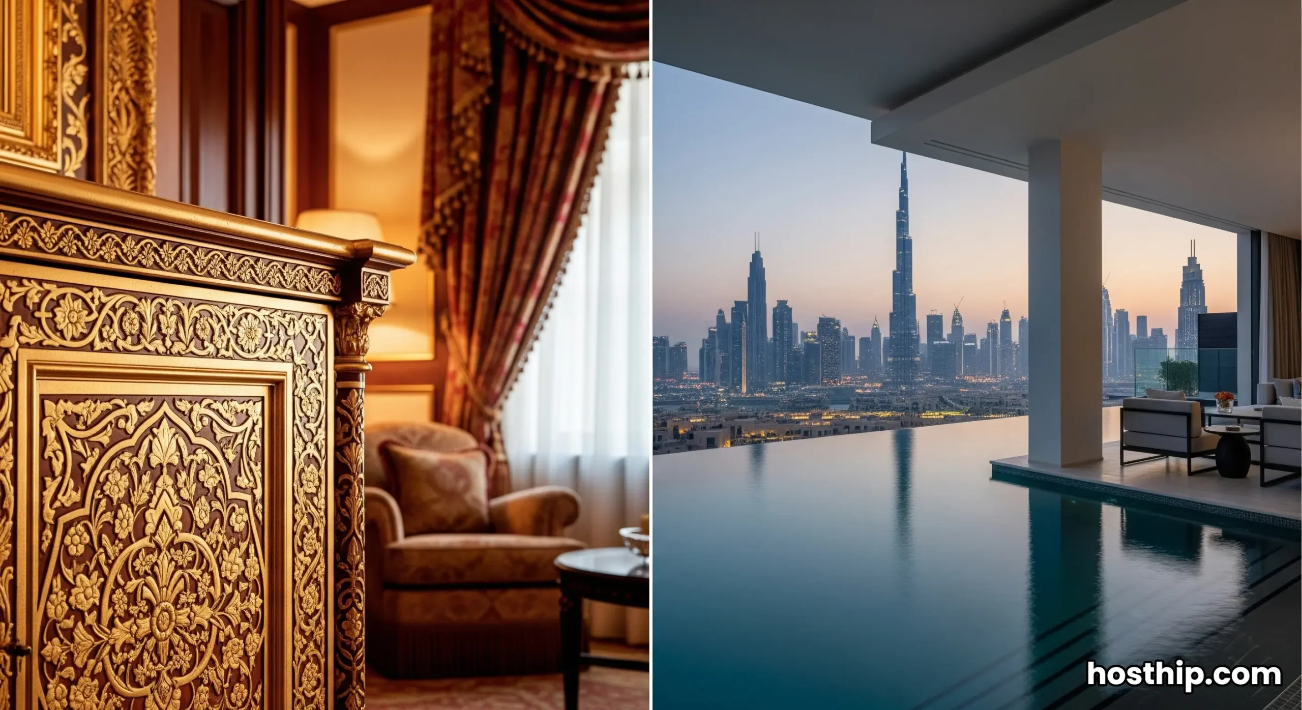2025 suite comparison of Burj Al Arab vs. Atlantis The Royal, detailing interior design, space, and luxury pricing in Dubai.